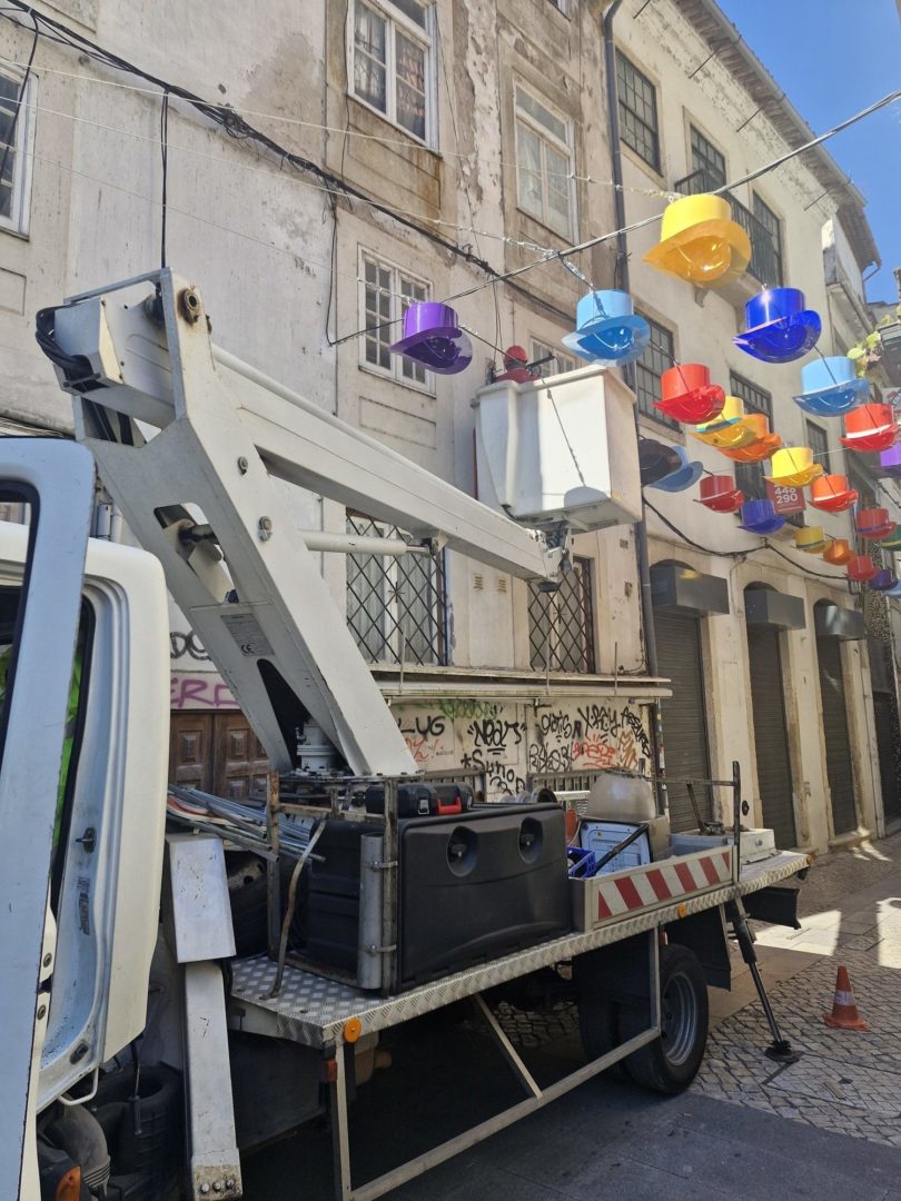 Substituição de luminárias na Baixa de Coimbra concluída no âmbito do projeto piloto FlexIP
