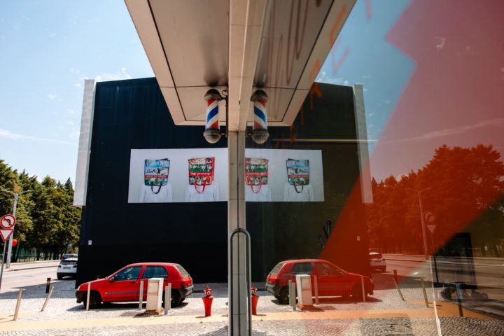 Obra de Edson Chagas exposta no “Outdoor ’25” na fachada do Convento São Francisco (1) (Personalizar)