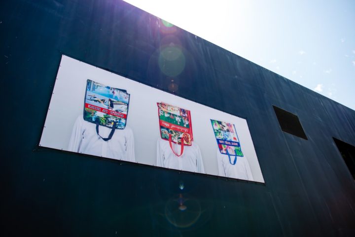 Obra de Edson Chagas exposta no “Outdoor ’25” na fachada do Convento São Francisco (2) (Personalizar)