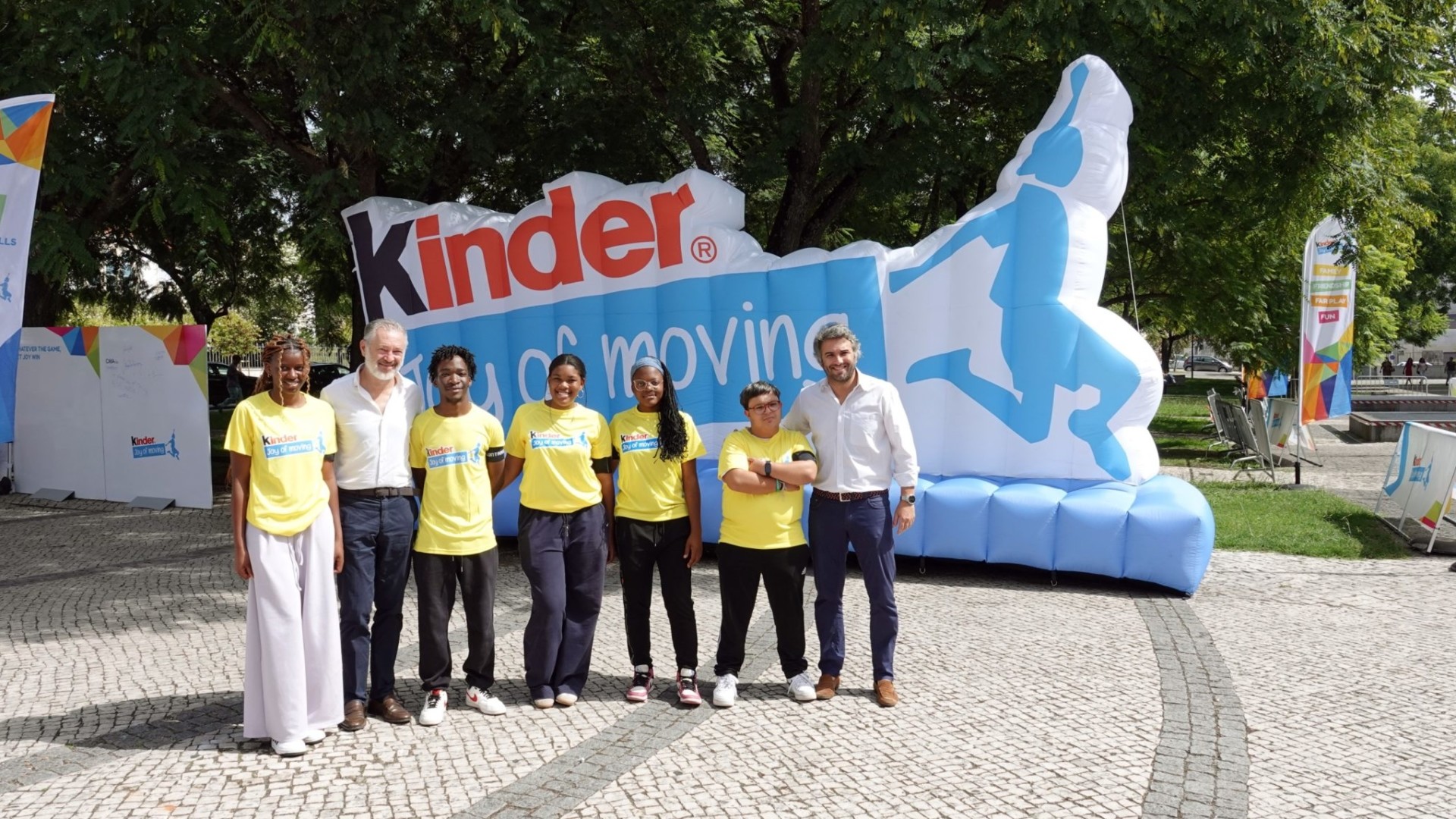 Semana Europeia do Desporto: Praça Heróis do Ultramar recebe Kinder Joy of moving Experience até domingo
