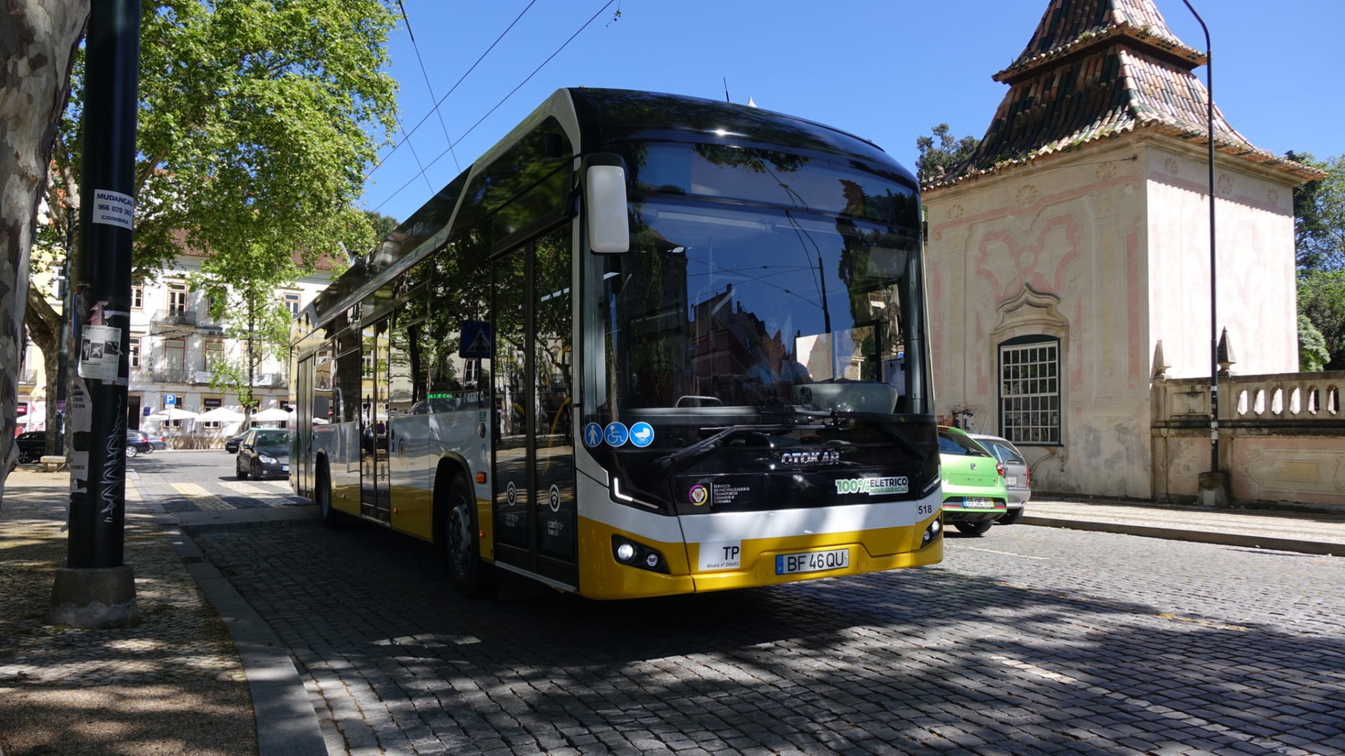 Reestruturação da rede dos transportes urbanos de Coimbra com duas alternativas