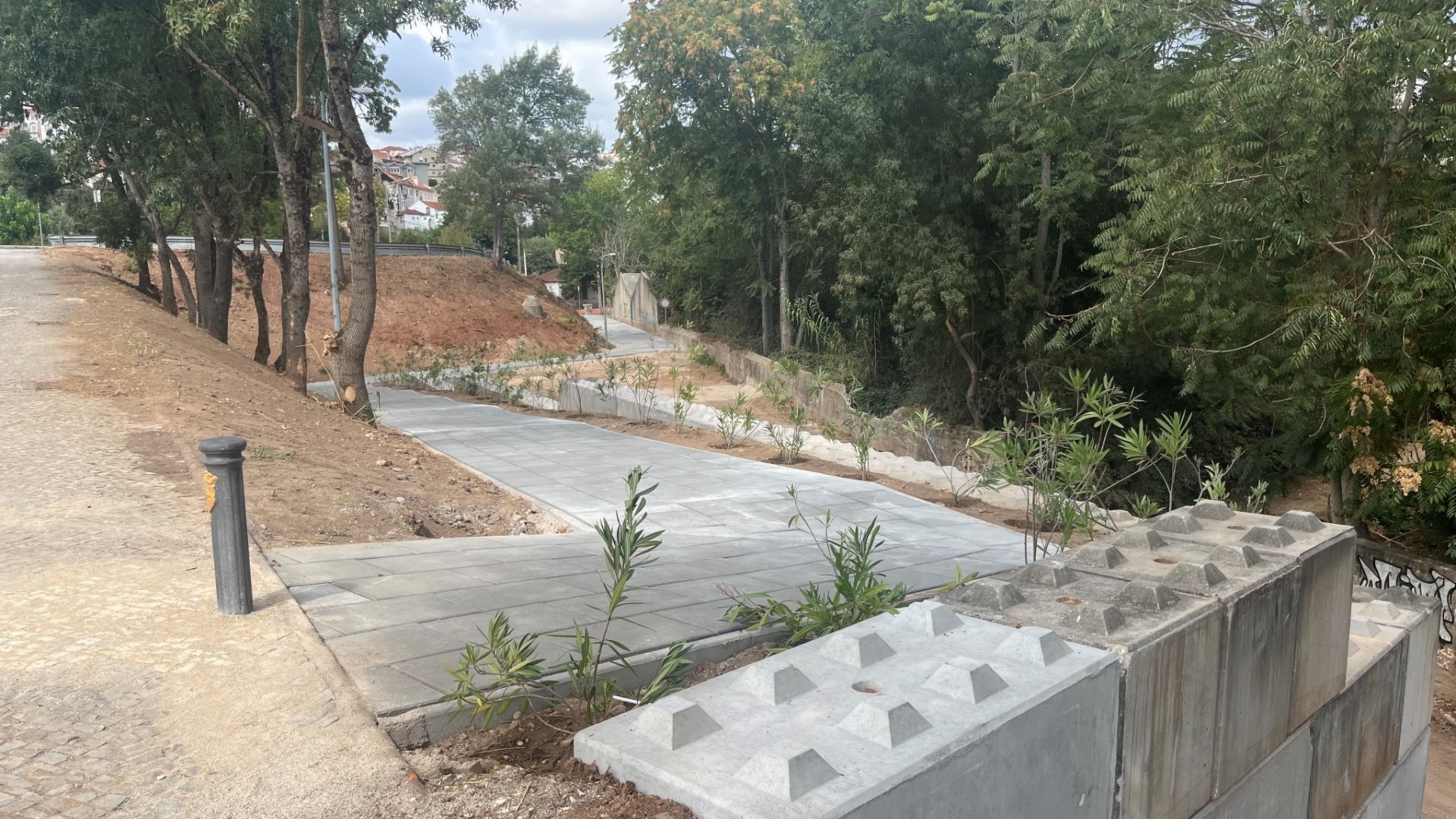 Intervenções de manutenção e de requalificação do espaço público em agosto