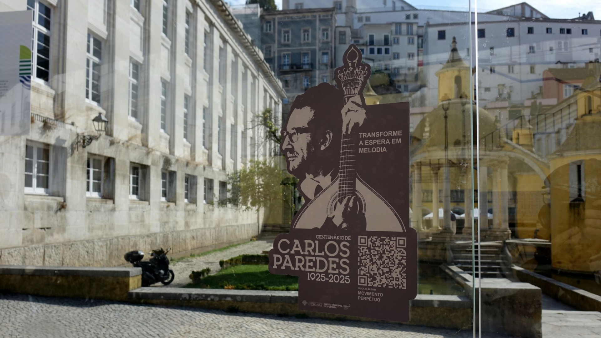 CM de Coimbra celebra o centenário de Carlos Paredes com música nas paragens de autocarro