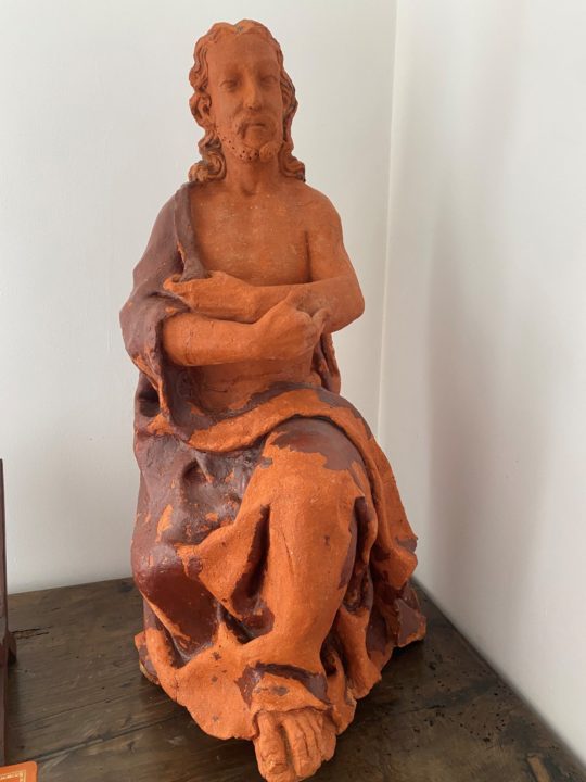 Escultura do Senhor da Cana Verde regressa à Casa-Museu Miguel Torga após restauro (1)