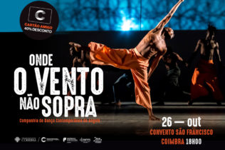 Companhia de Dança Contemporânea de Angola atua dia 26 de outubro no Convento São Francisco