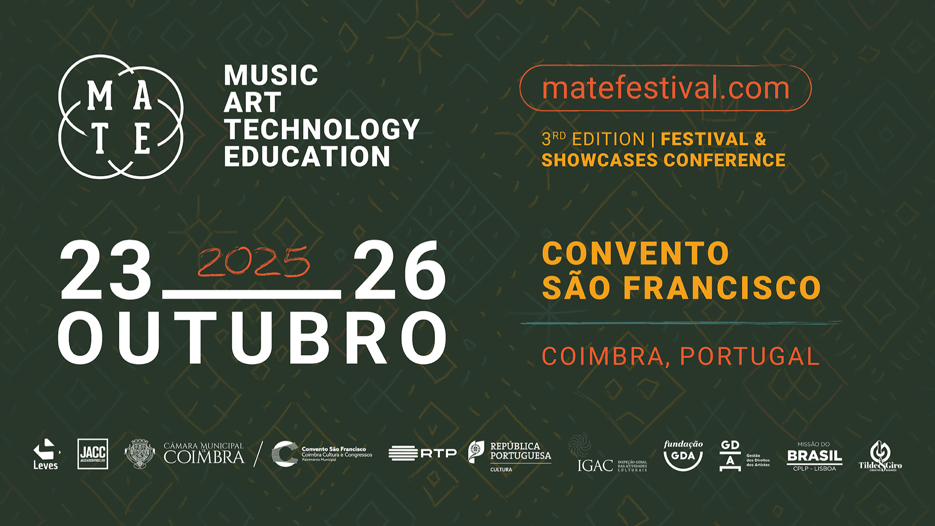 Festival MATE anuncia 35 finalistas aos prémios de música e cinema em Coimbra