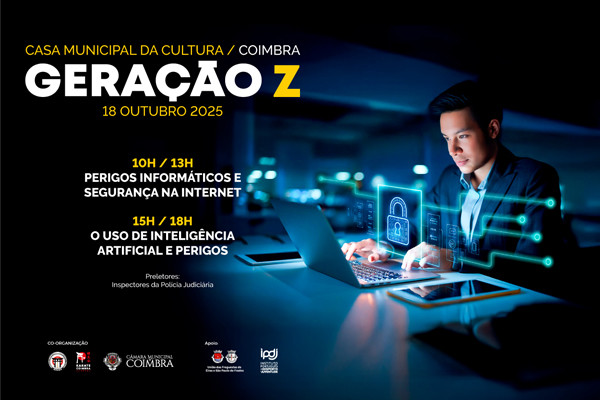 Geração Z  propõe uma reflexão sobre os perigos informáticos no sábado na Casa Municipal da Cultura