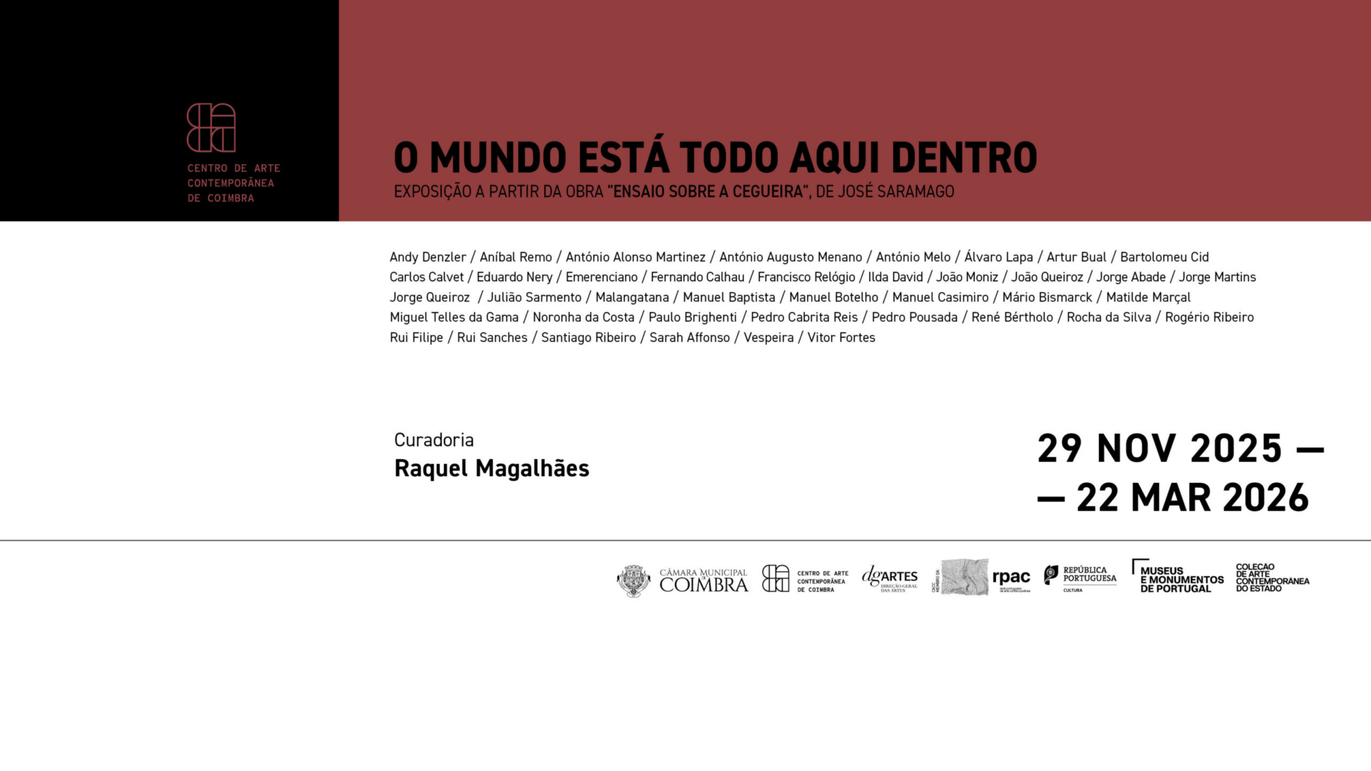 CACC reúne 40 artistas em exposição que revisita o imaginário de “Ensaio sobre a Cegueira” de Saramago