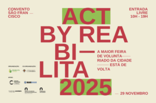 Convento São Francisco acolhe maior feira de voluntariado de Coimbra a 29 de novembro