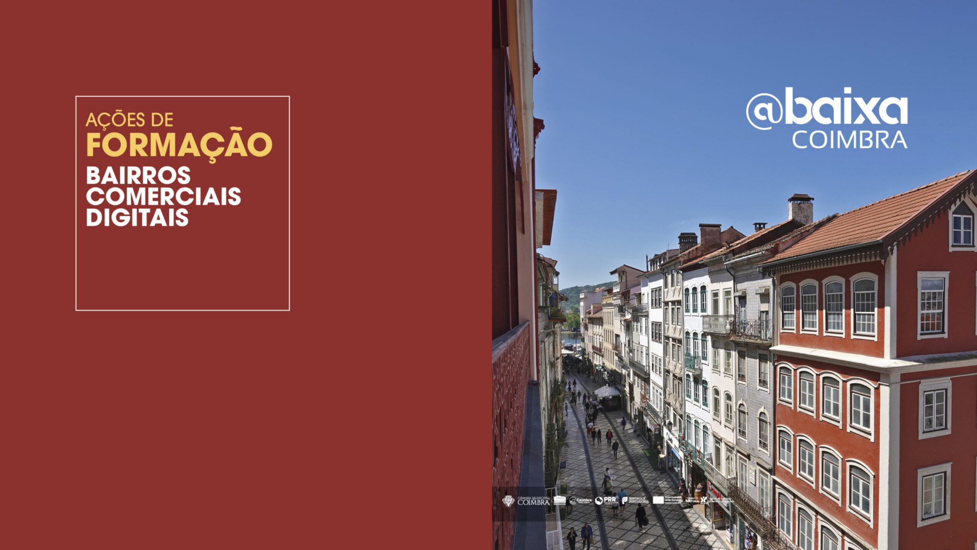 Projeto @Baixa Coimbra dinamiza formação para ajudar comerciantes a criar montras de Natal mais apelativas