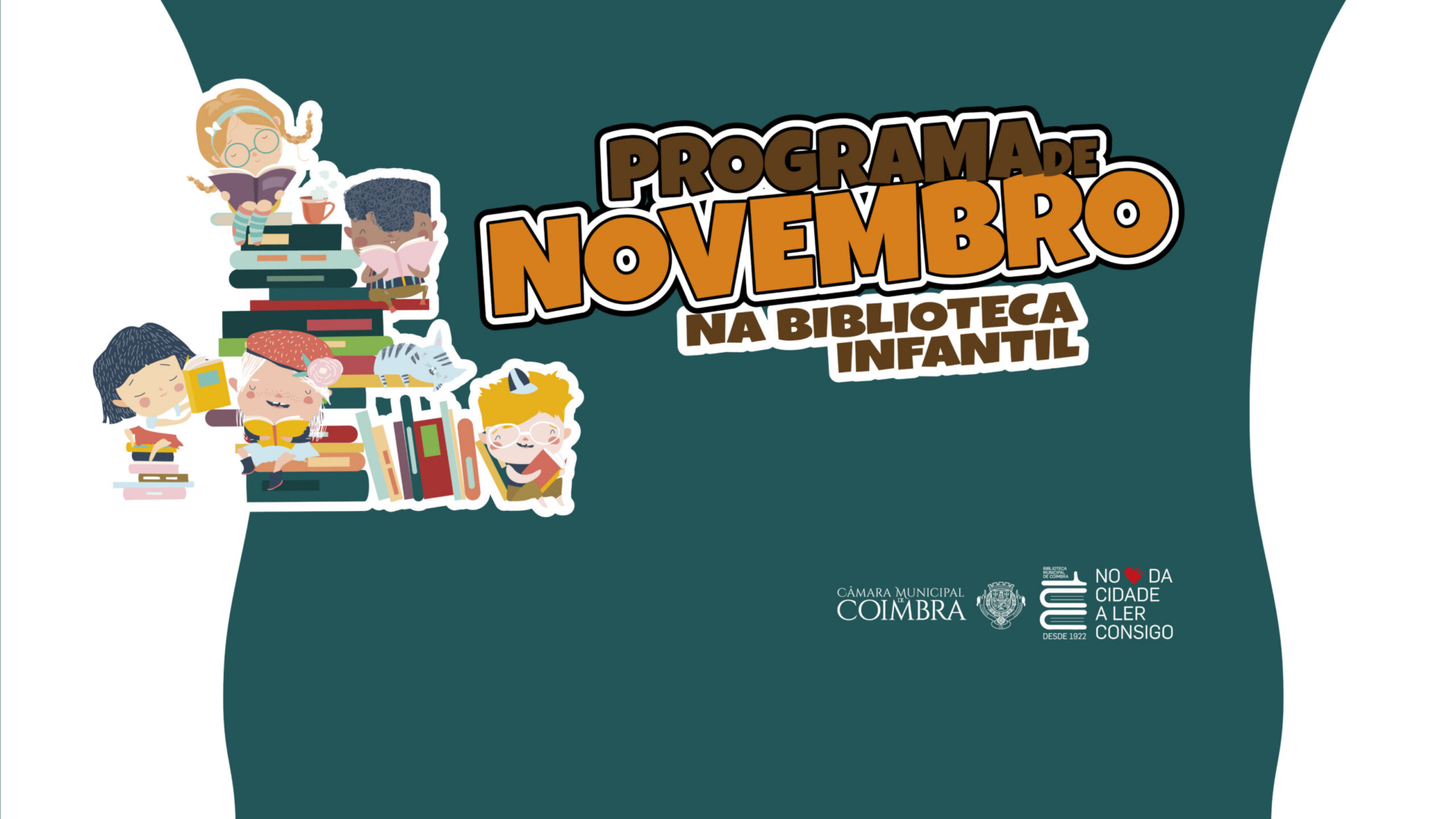 Biblioteca Infantil celebra outono e Halloween com atividades para toda a família em novembro