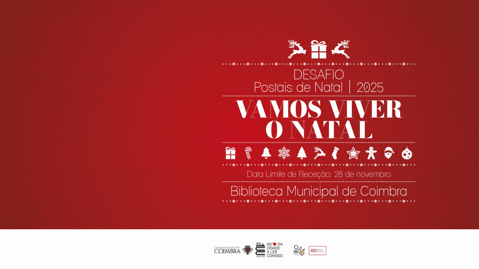 Biblioteca Municipal lança concurso “Vamos viver o Natal” dirigido às escolas da rede pública