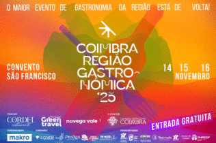 Coimbra promove gastronomia da região num festival de 14 a 16 de novembro no Convento São Francisco