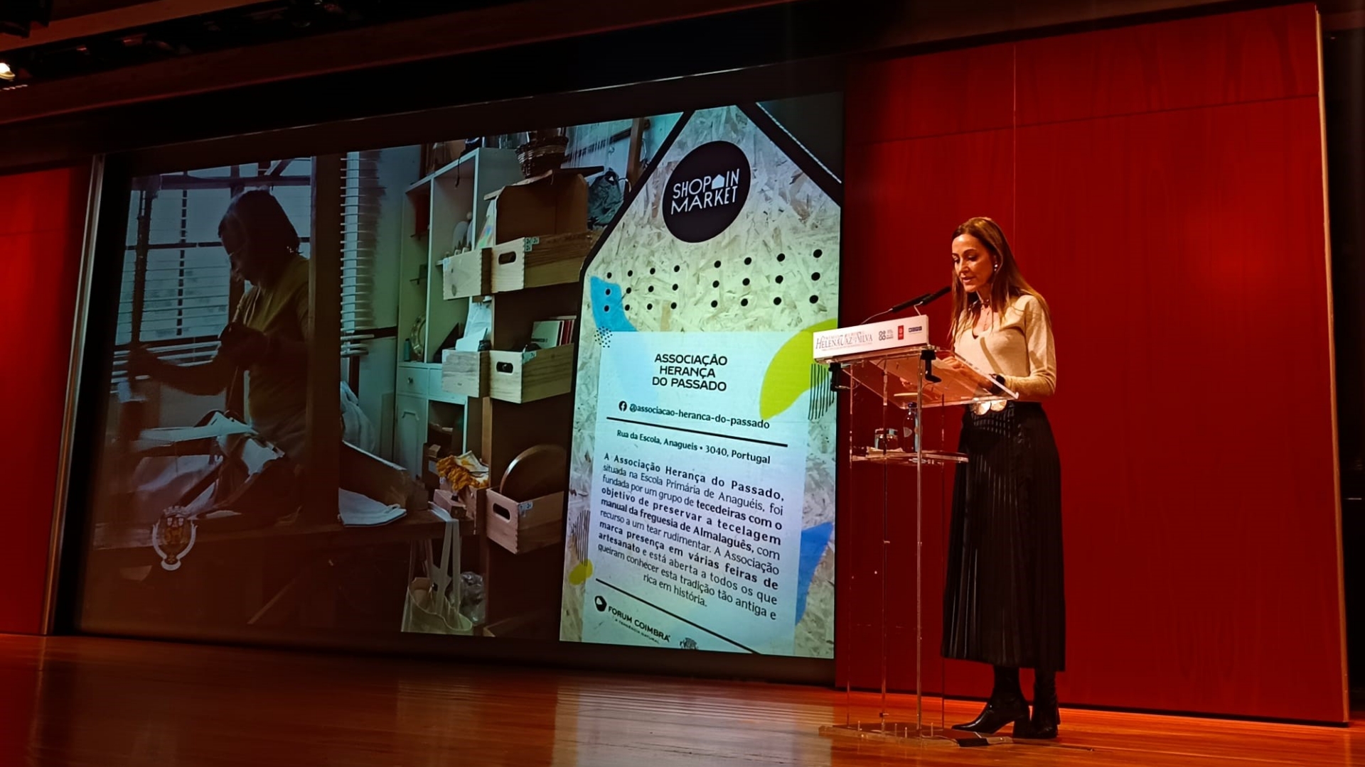 Tecelagem de Almalaguês em destaque na cerimónia do Prémio Europeu Helena Vaz da Silva