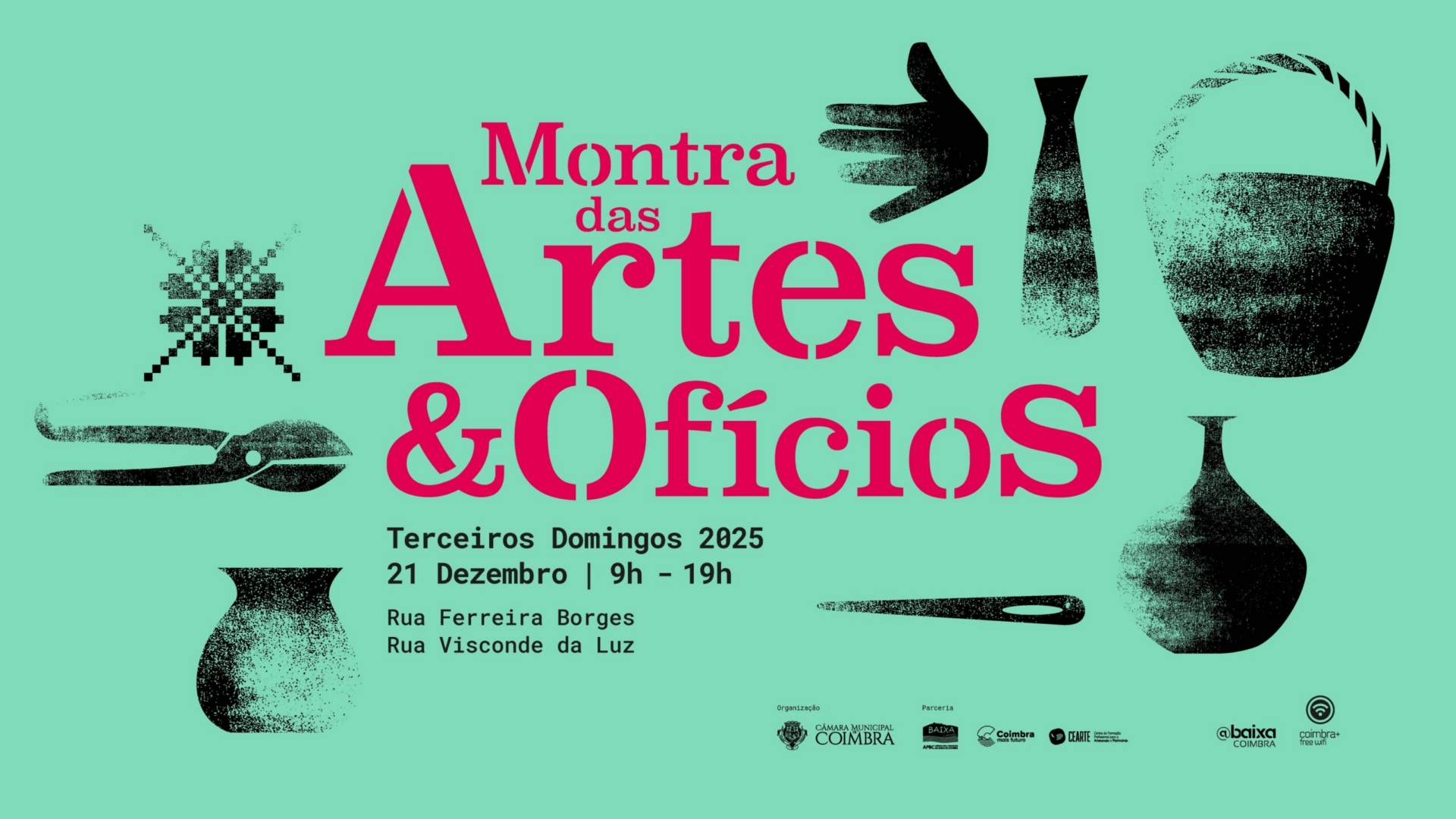“Montra das Artes & Ofícios” regressa domingo à Baixa de Coimbra