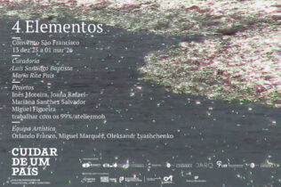 “4 Elementos” para “Cuidar de um País” no Convento São Francisco