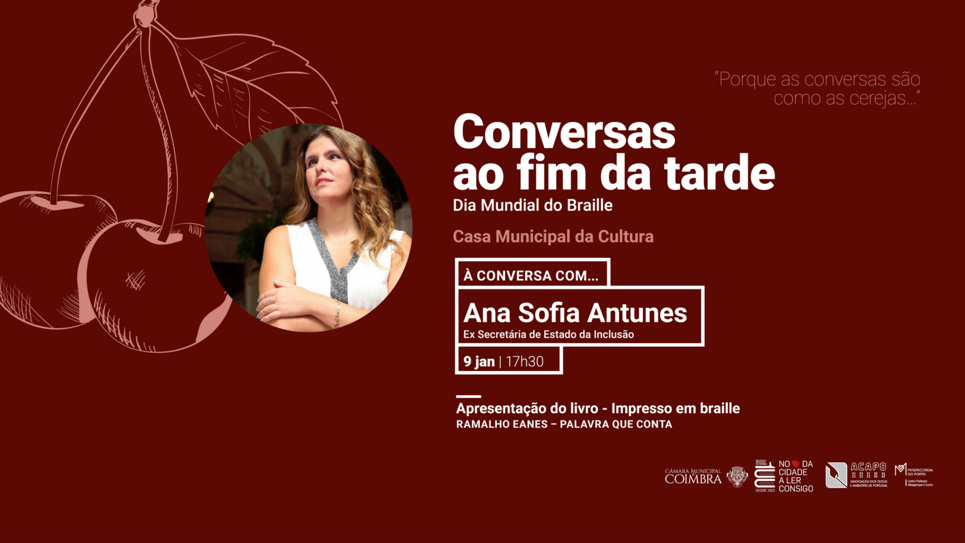 Biblioteca Municipal celebra Dia Mundial do Braille com edição especial de obra de Fátima Campos Ferreira