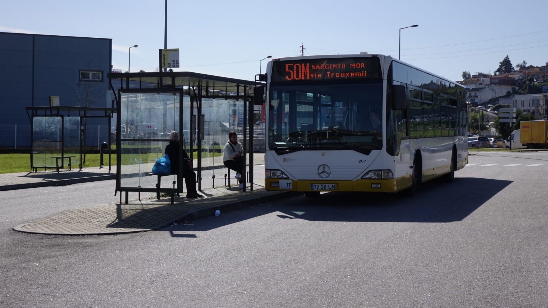Linhas 50, 50M, 50S e 50T passam a fazer Ponto de Horário em Trouxemil a partir de segunda-feira