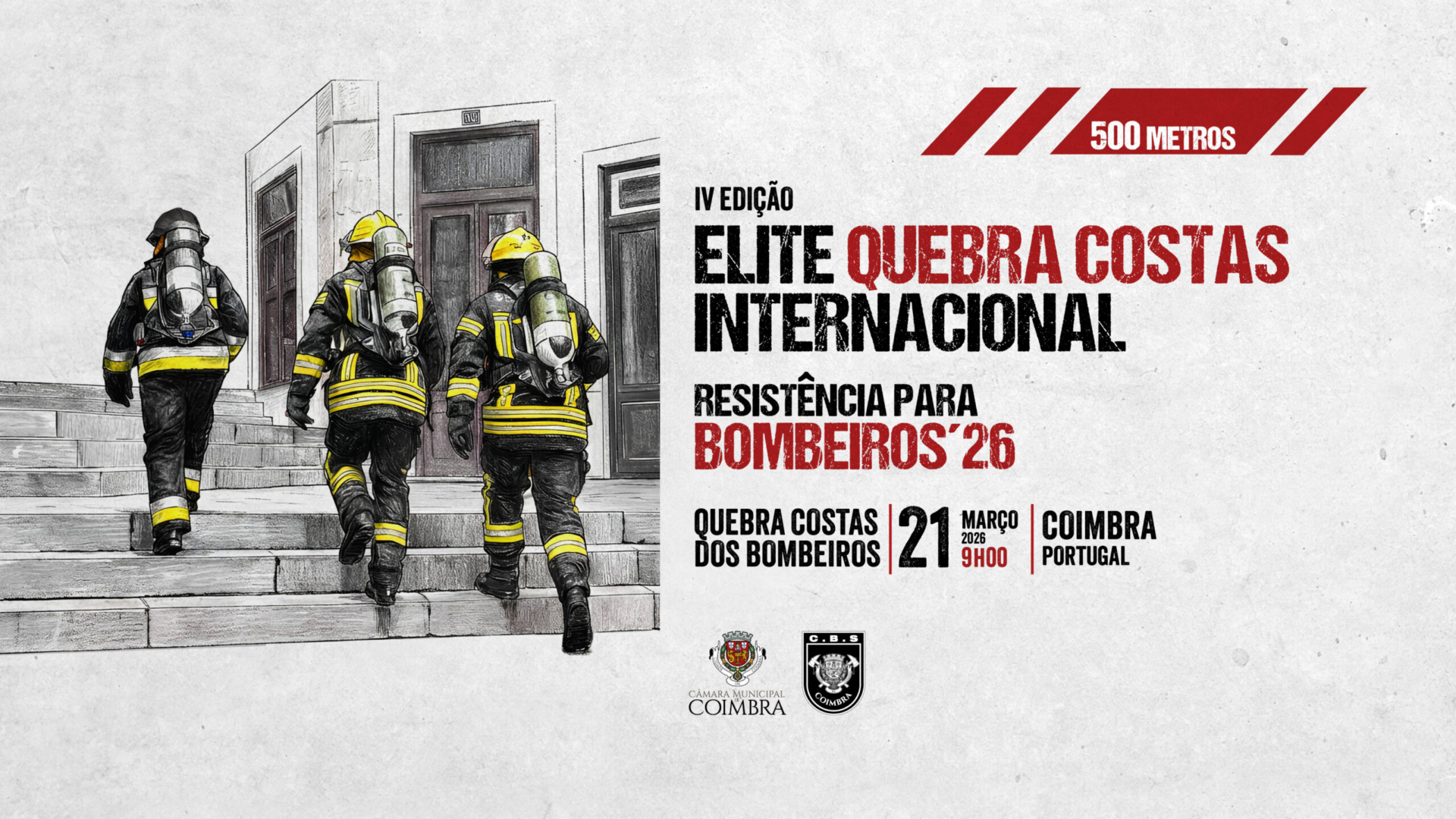 Inscrições abertas para a IV Elite Quebra Costas Internacional, a 21 de março, em Coimbra