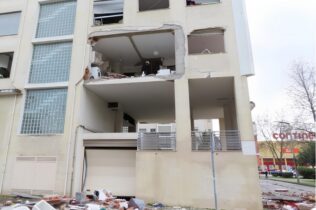 Município de Coimbra acompanha ocorrência no Vale das Flores após explosão em edifício habitacional