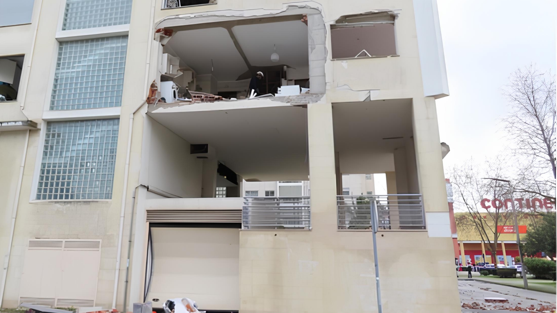 Município de Coimbra acompanha ocorrência no Vale das Flores após explosão em edifício habitacional