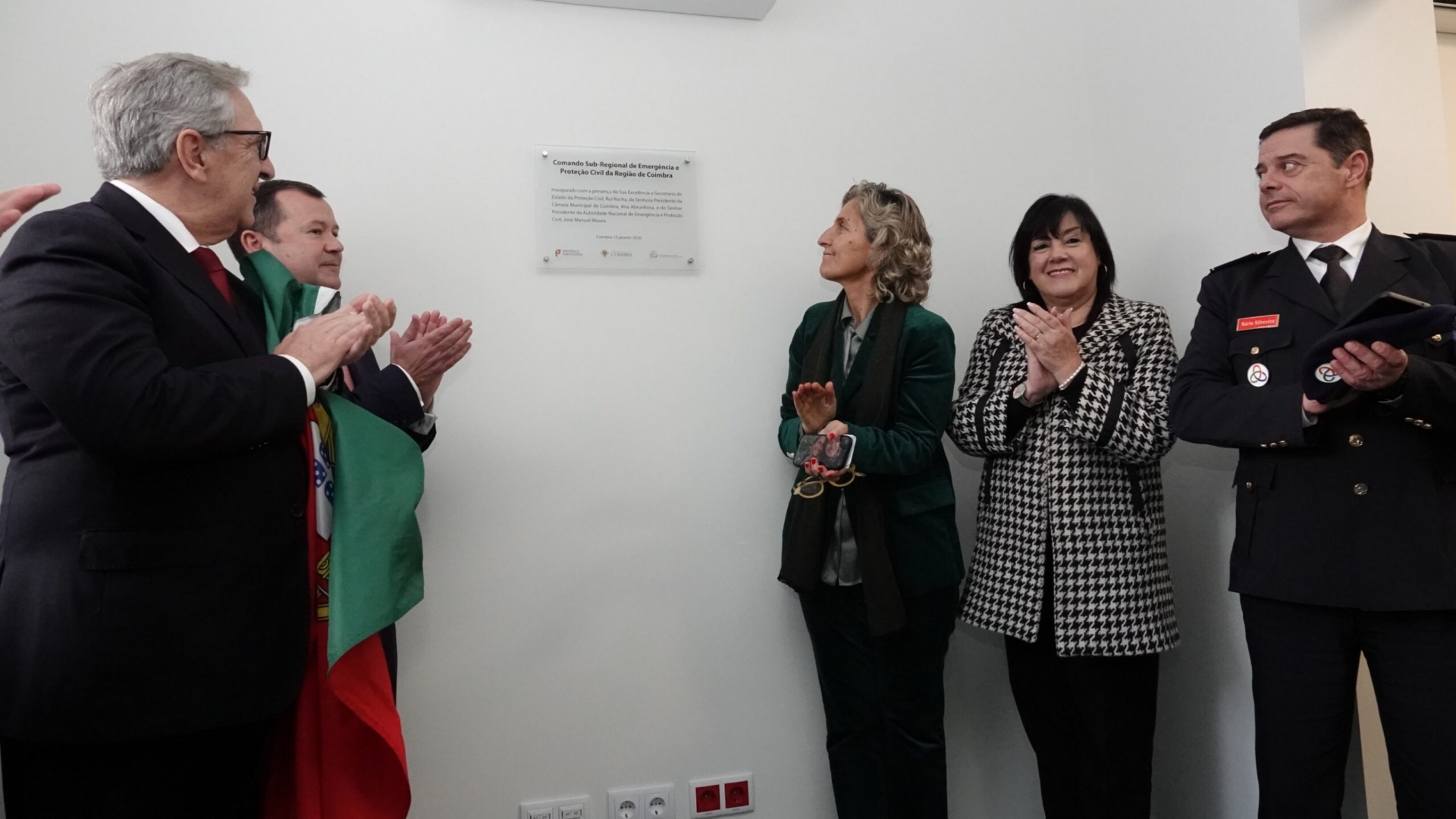 Novas instalações da Proteção Civil de Coimbra inauguradas na Pedrulha