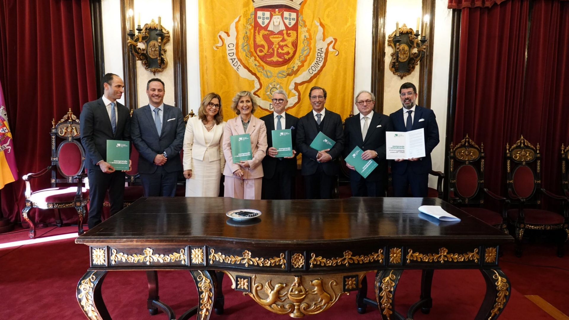 Coimbra formaliza compromisso para desenvolver ecossistema de ciências da vida