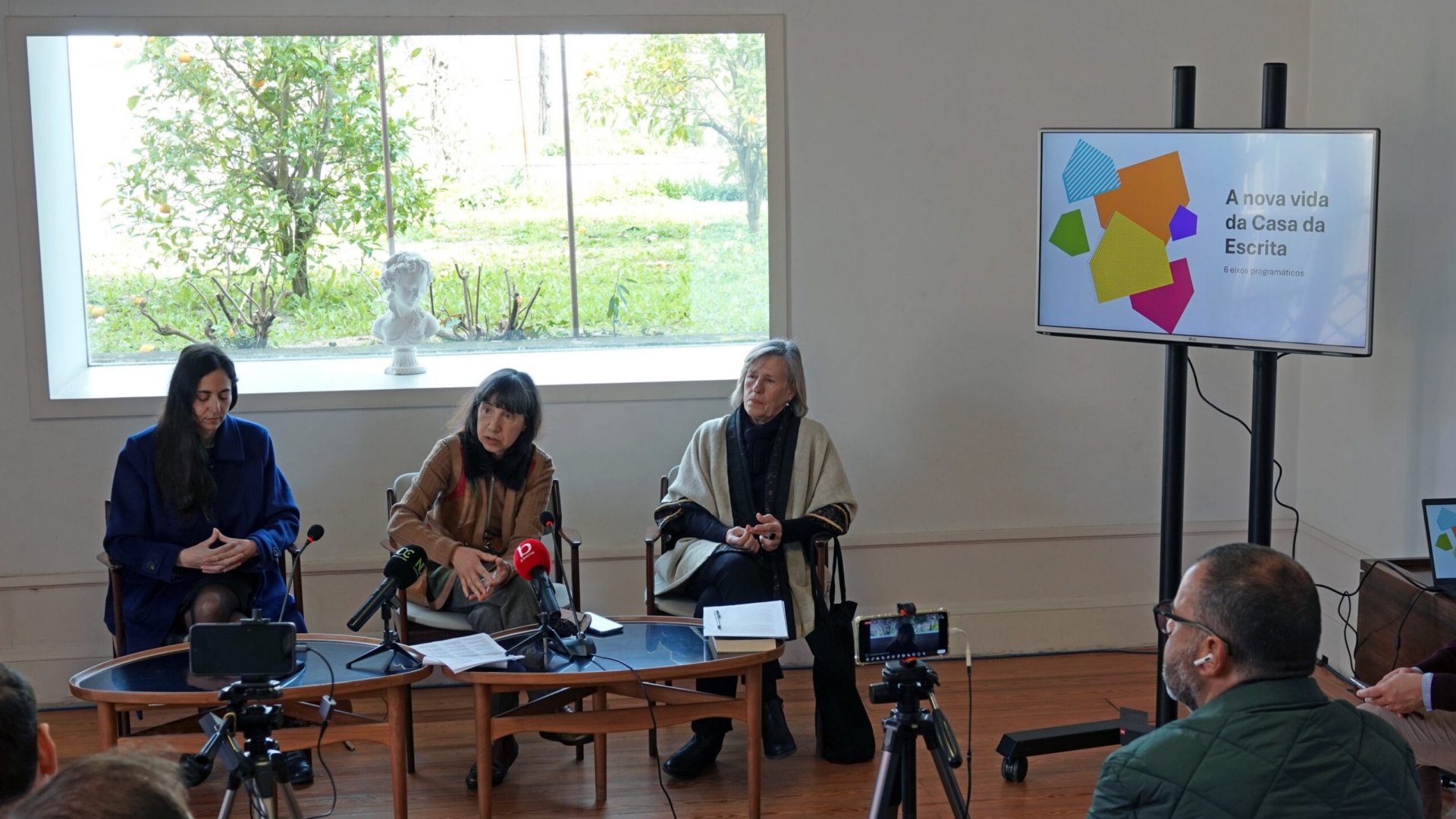 “Nova vida” da Casa da Escrita com programação orientada para o pensamento, as artes e as letras
