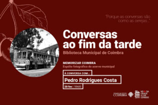 Biblioteca Municipal acolhe “Conversas ao Fim da Tarde” na 6ª feira com Pedro Rodrigues Costa