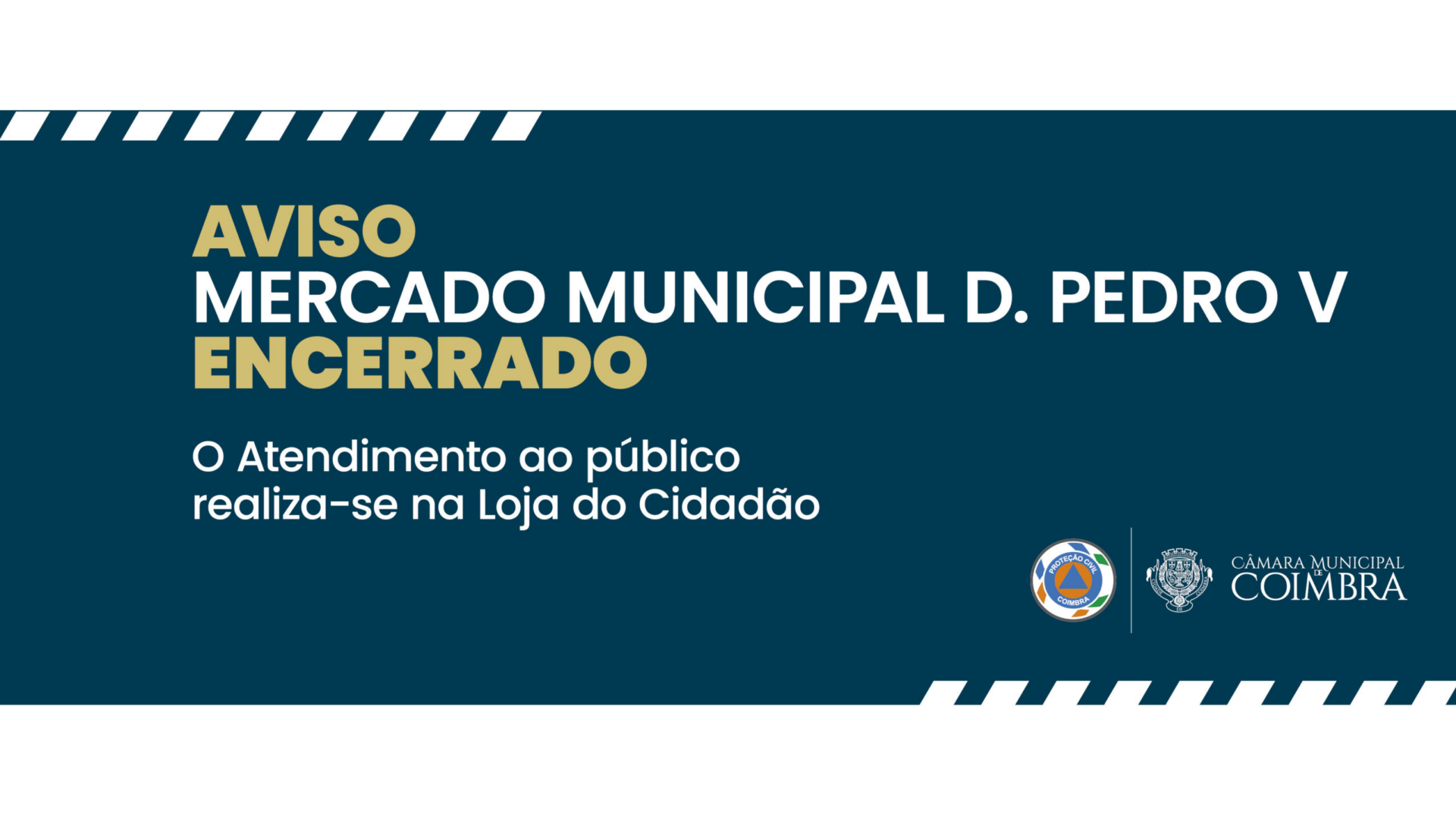 Encerramento preventivo do Mercado D. Pedro V concentra atendimento municipal na Loja do Cidadão