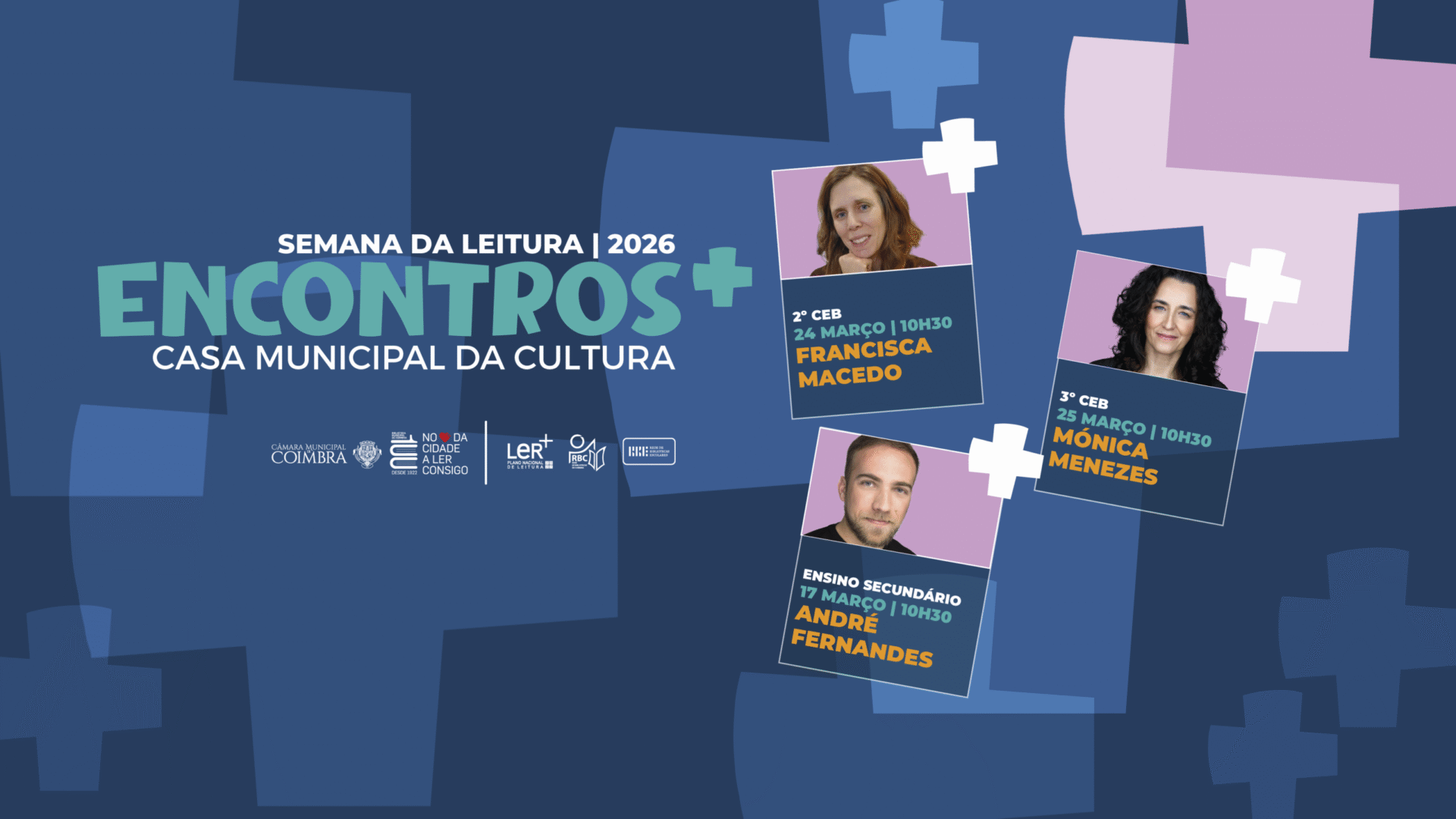 Biblioteca Municipal promove “Encontros +” entre escritores e público escolar