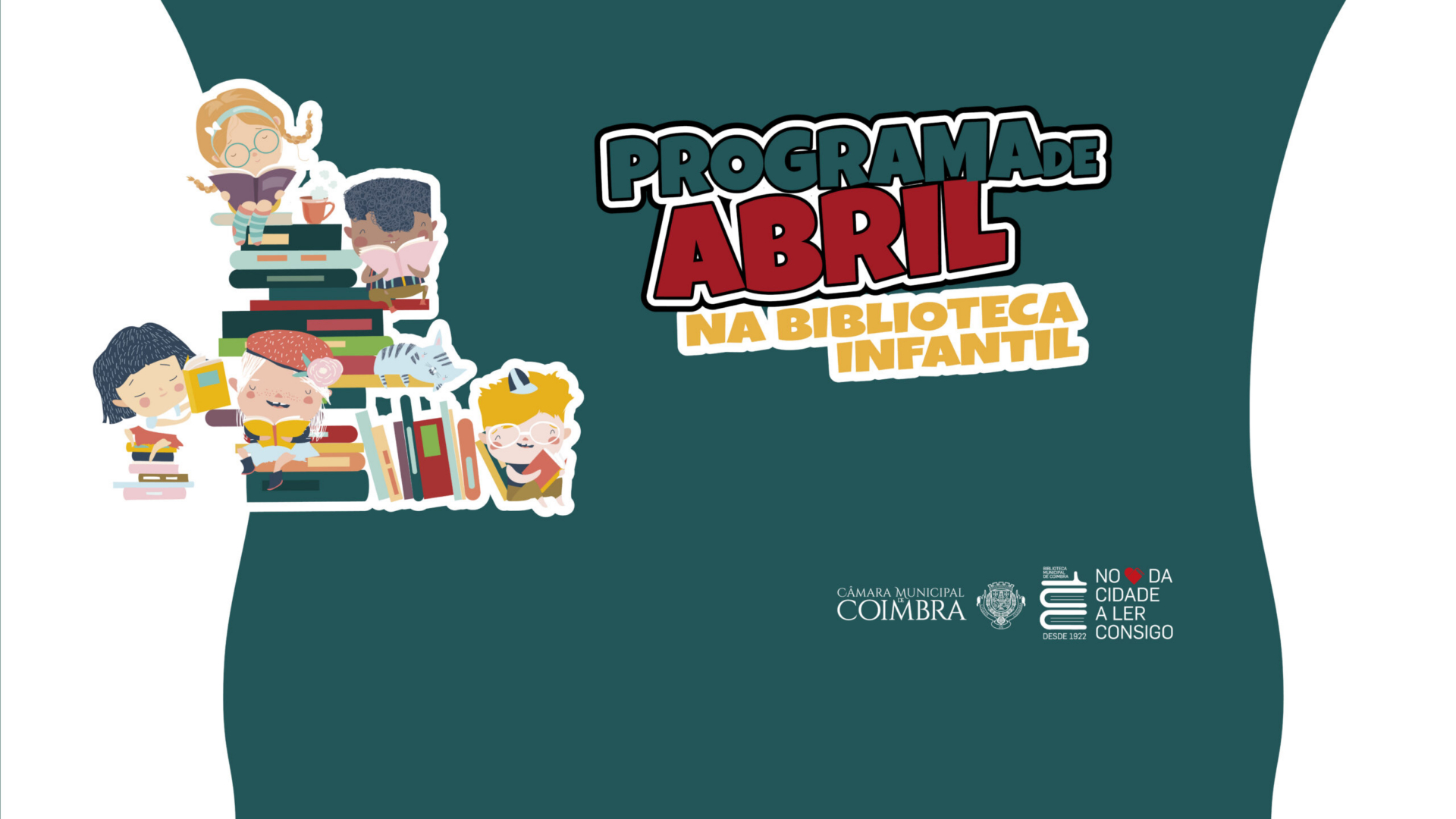 Biblioteca Infantil celebra abril com atividades dedicadas ao livro, à leitura e à liberdade