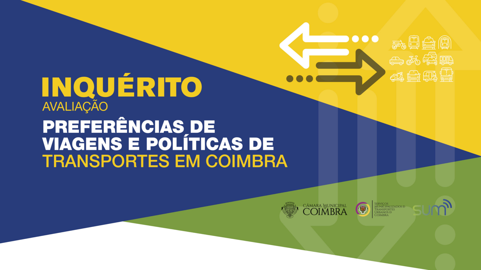 Coimbra lança inquérito para avaliar preferências de viagem e perceções sobre o transporte