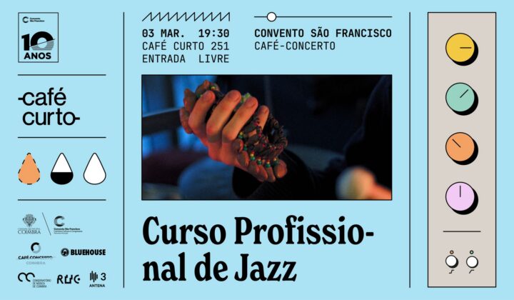 Curso Profissional de Jazz no Café Curto do CSF