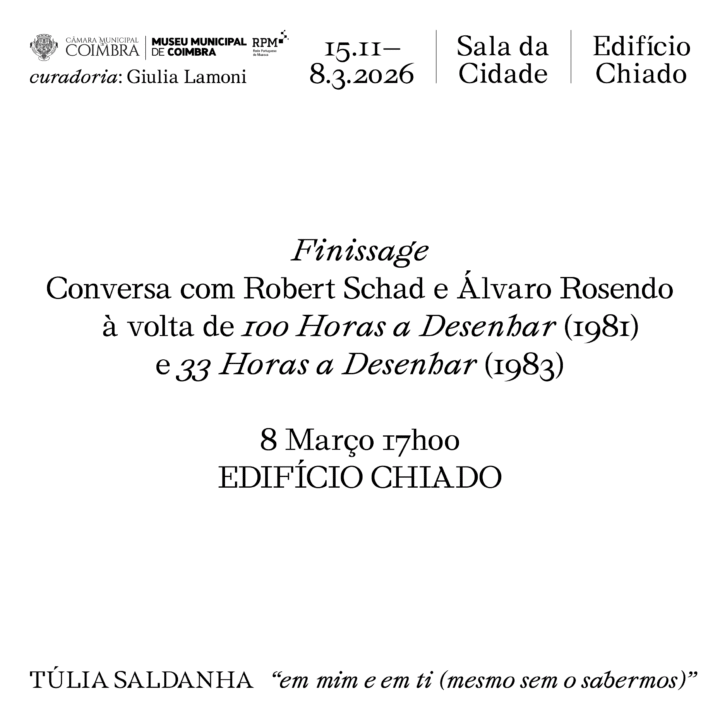 Finissage da exposição de Túlia Saldanha