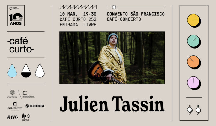 Julien Tassin no Café Curto do CSF