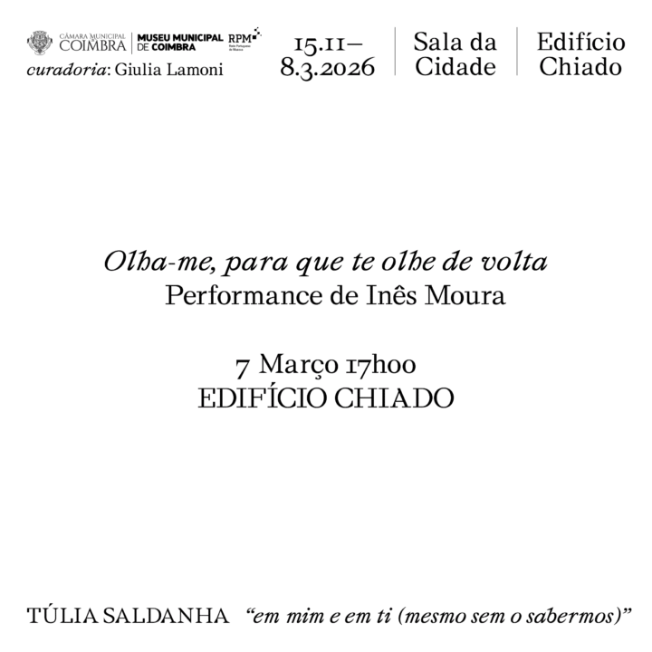 Performance de Inês Moura no Edifício Chiado