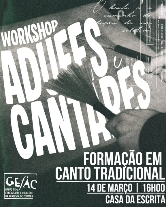 Workshop na Casa da Escrita