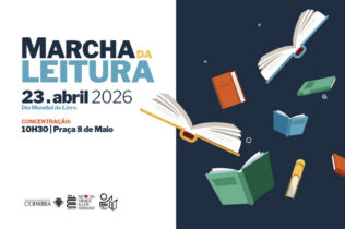 Coimbra marcha pela leitura da Praça 8 de Maio até à Portagem para assinalar o Dia Mundial do Livro