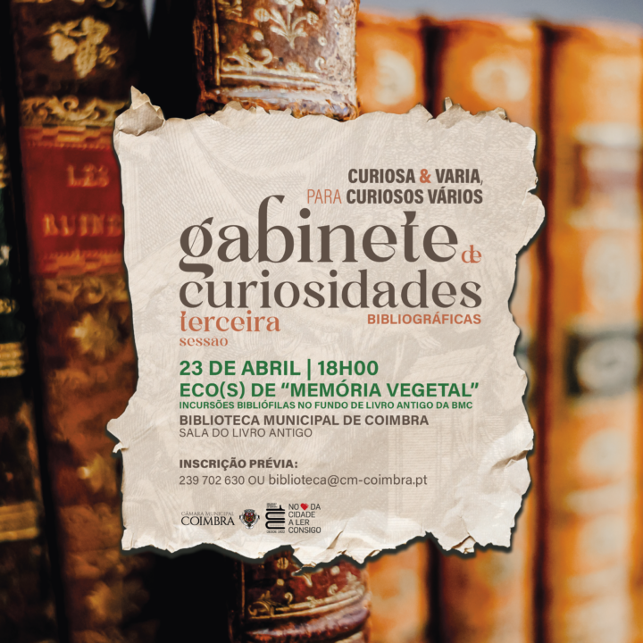 Biblioteca Municipal acolhe Gabinete de Curiosidades Bibliográficas