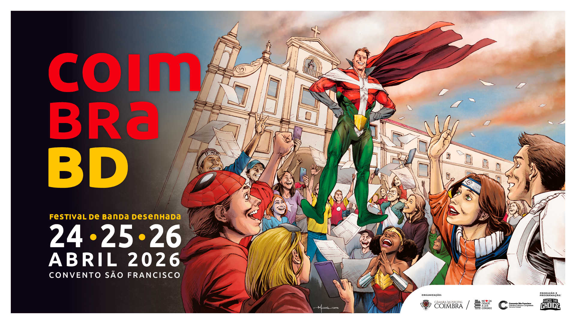 Programa do Coimbra BD 26 já disponível