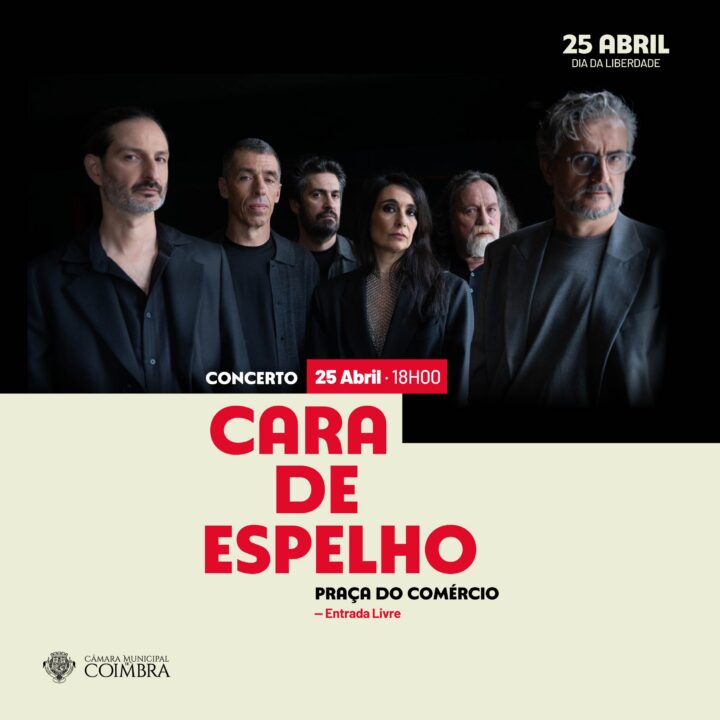 Concerto de Cara de Espelho na Praça do Comércio assinala Dia da Liberdade