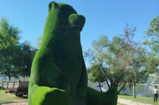 Câmara conclui recuperação do Urso do Parque Verde