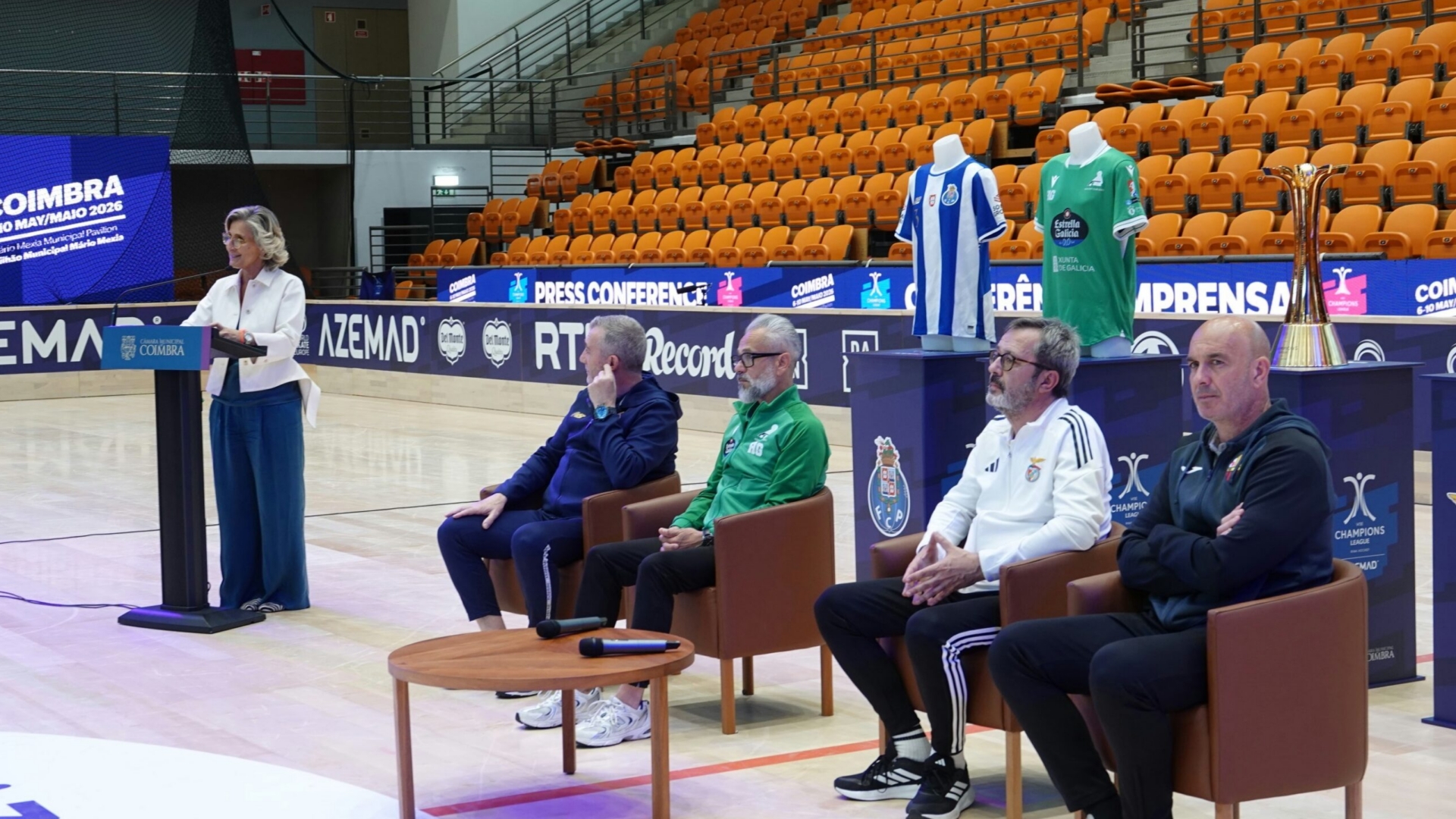 Coimbra recebe fases finais da Liga dos Campeões de hóquei em patins de 6 a 10 de maio
