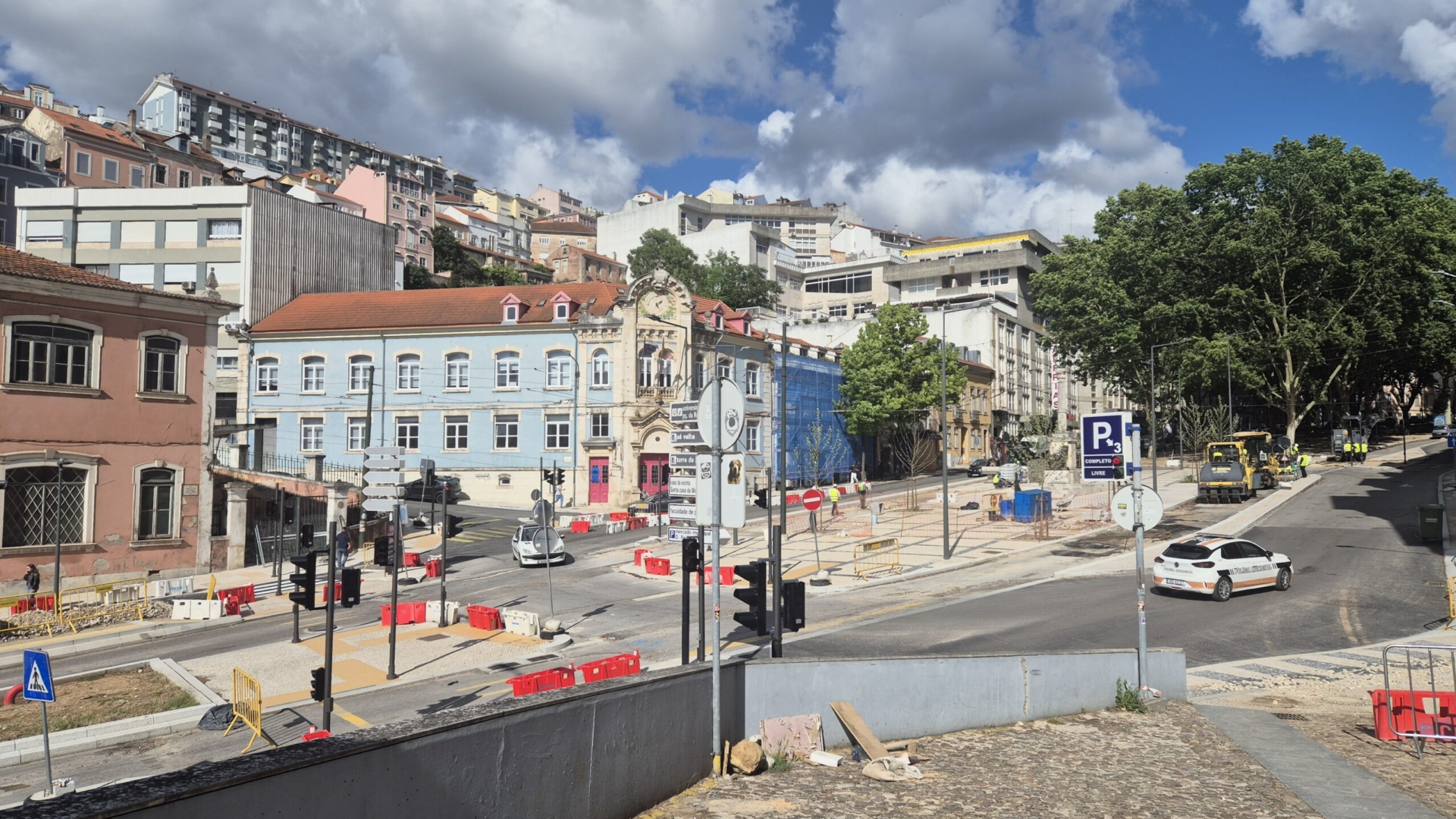 Obras do Metrobus condicionam linhas dos SMTUC na zona da Manutenção