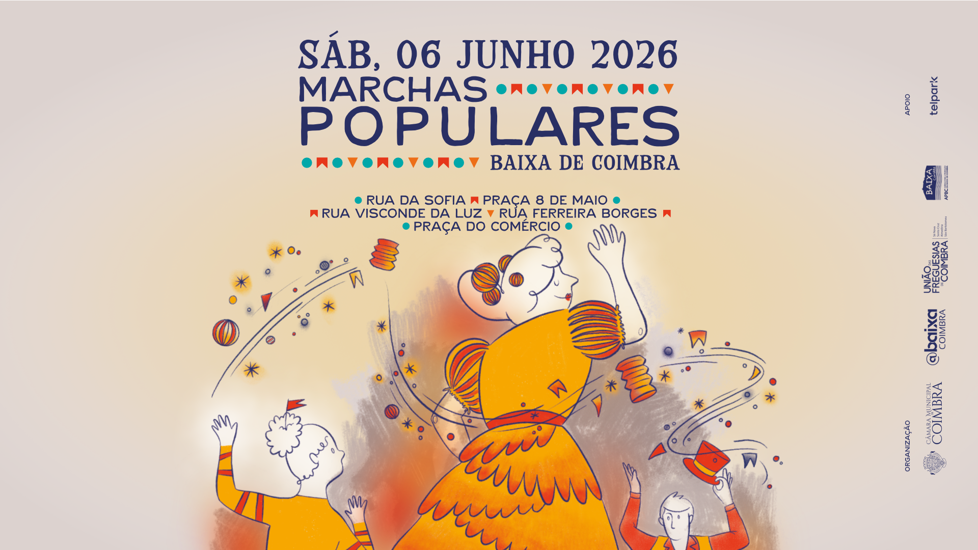 Marchas Populares regressam à Baixa de Coimbra a 6 de junho