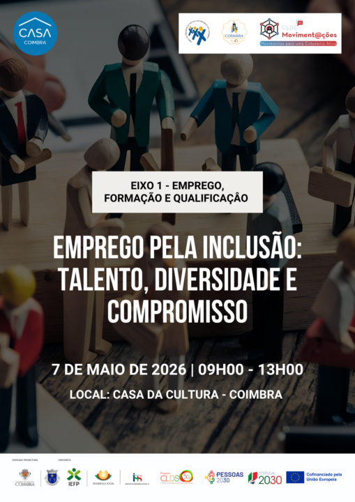 Cartaz emprego pela inclusão