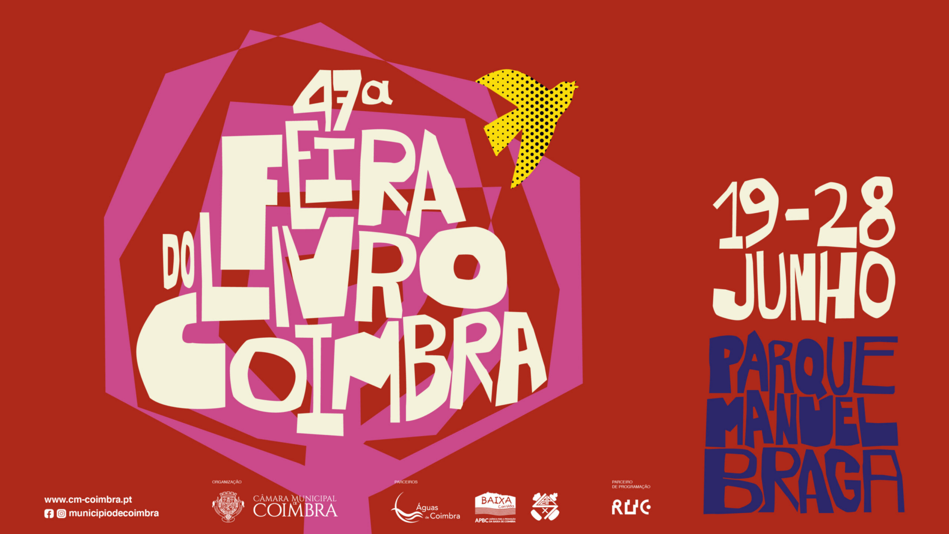 Feira do Livro de Coimbra: José Pacheco Pereira, Pedro Lamares e Cristina Robalo Cordeiro assumem curadoria