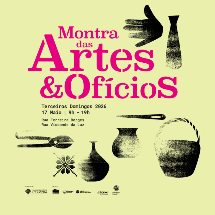 Montra das Artes & Ofícios traz trabalho artesanal ao vivo na Baixa de Coimbra