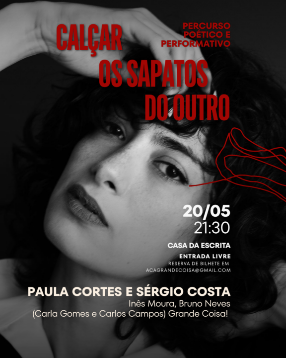 Performance poética na Casa da Escrita
